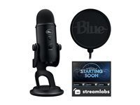 LOGI TECH Yeti USB Mic BLACKOUT