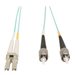 Eaton Tripp Lite Series 10Gb Duplex Multimode 50/125 OM3 LSZH Fiber Patch Cable (LC/ST)