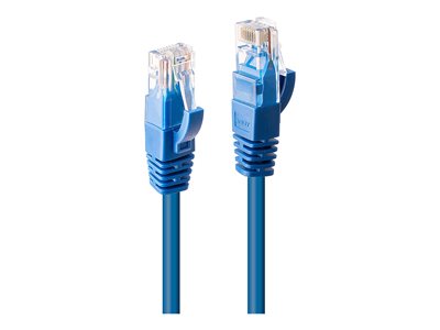 C ble réseau Bleu Cat.6 U/UTP, 30m