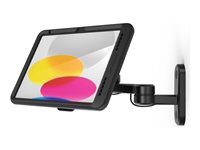 Compulocks iPad 10th-11th (A16) Gen PowerMove Swing Wall Mount Black mounting kit - for tablet - swing - black