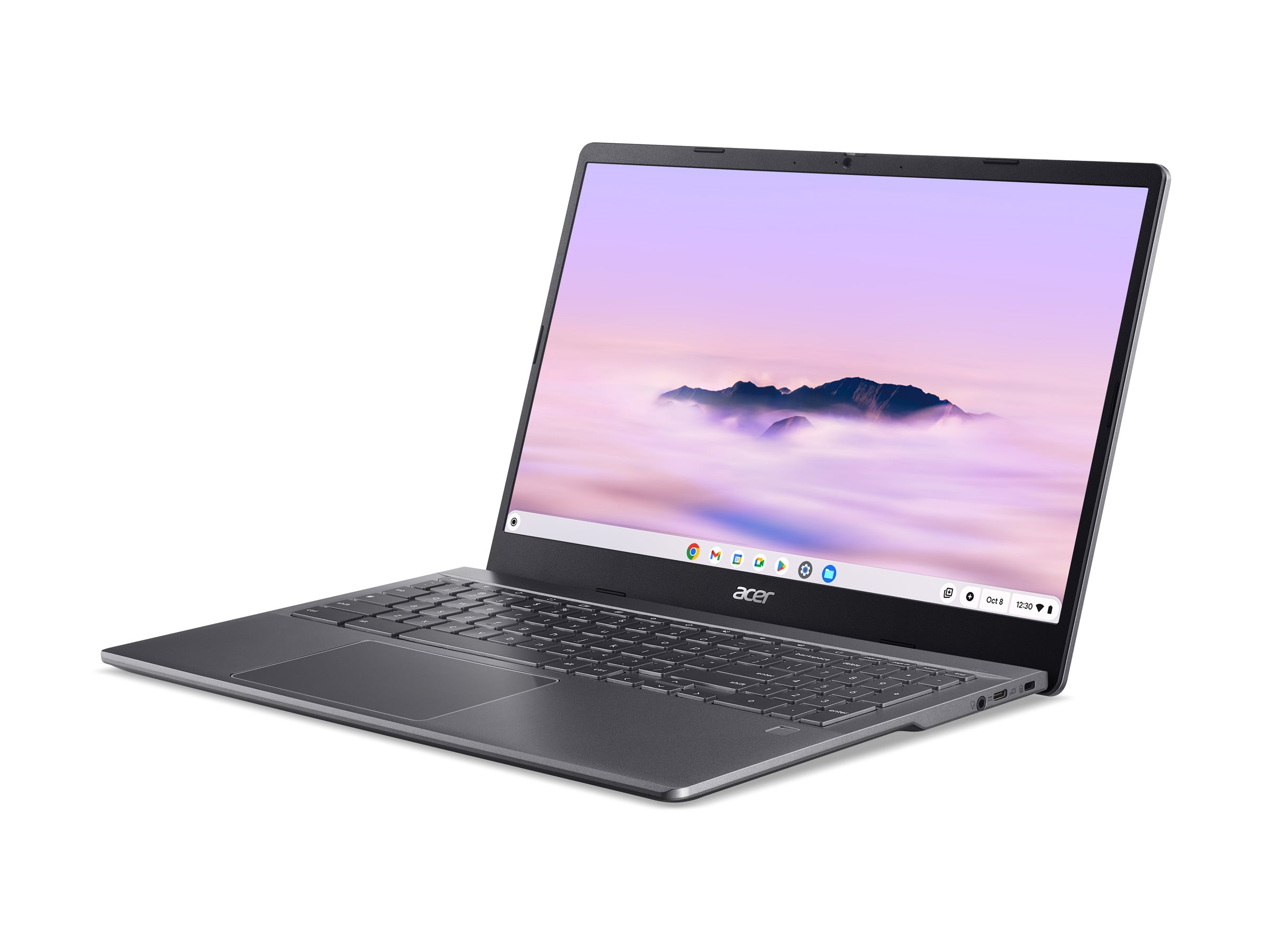 An image of Acer Chromebook Plus 515 CBE595-2T-TCO - 15.6" - Intel Core 3 - 100U - 8 GB RAM - 256 GB SSD - UK