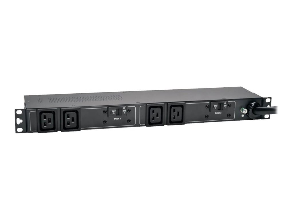 Tripp Lite PDU Basic 230V 32A C19 4 Outlet IEC309 Blue Horizontal 1U