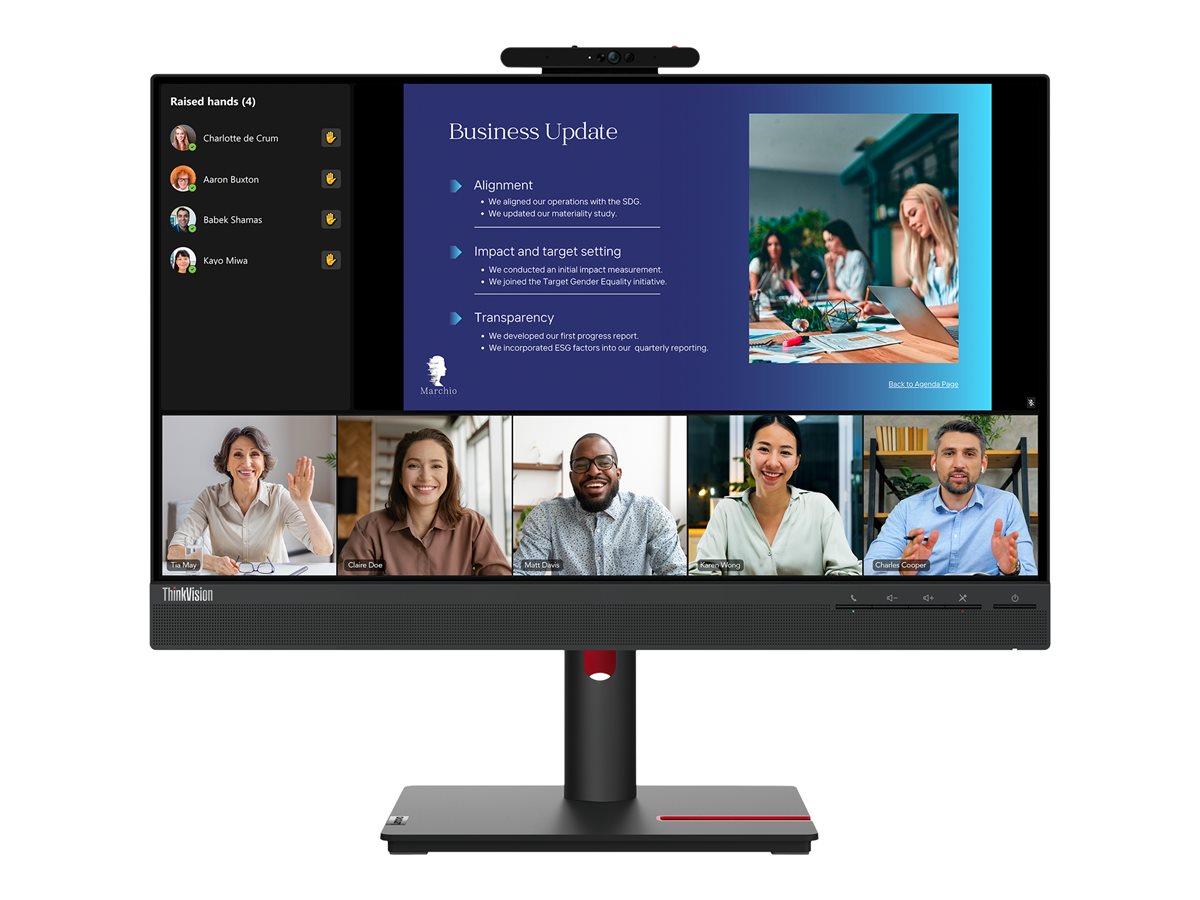 Lenovo ThinkVision T24v-30 - LED monitor - Full HD (1080p) - 24" – foto 2