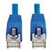 Tripp Lite Cat8 40G Snagless SSTP Ethernet Cable (RJ45 M/M), PoE, Blue, 7 ft. (2.1 m)