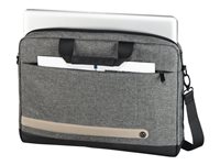 Hama Design Line Bæretaske til notebook 15.6' Genbrugt PET-polyester Grå