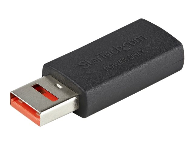 Startechcom Secure Charging Usb Data Blocker Adapter Male To Female Usb A Charge Only Adapter No Data Charge Power Only Adapter For Phone Tablet Data Blocking Usb Protector Adapter 5v 24a 12 W Max Usbschaamf Usb Charge Adapter Usb Power Only To Usb Power 