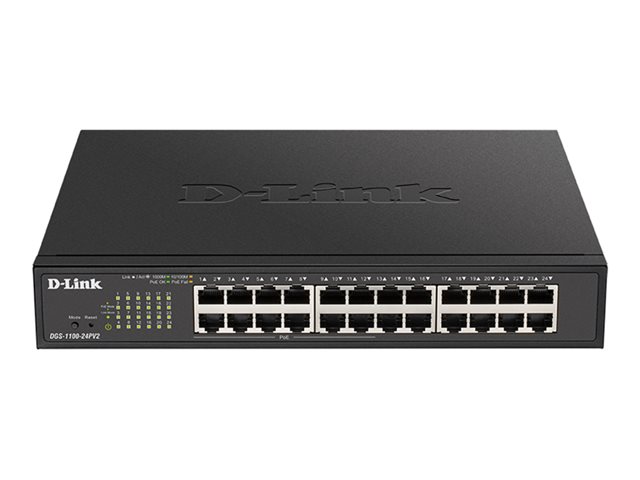 D-Link DGS 1100-24PV2 - commutateur - 24 ports - intelligent - Montable sur rack