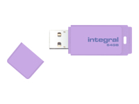 Integral Europe Pastel USB 2.0 Flash Drive INFD64GBPASLH