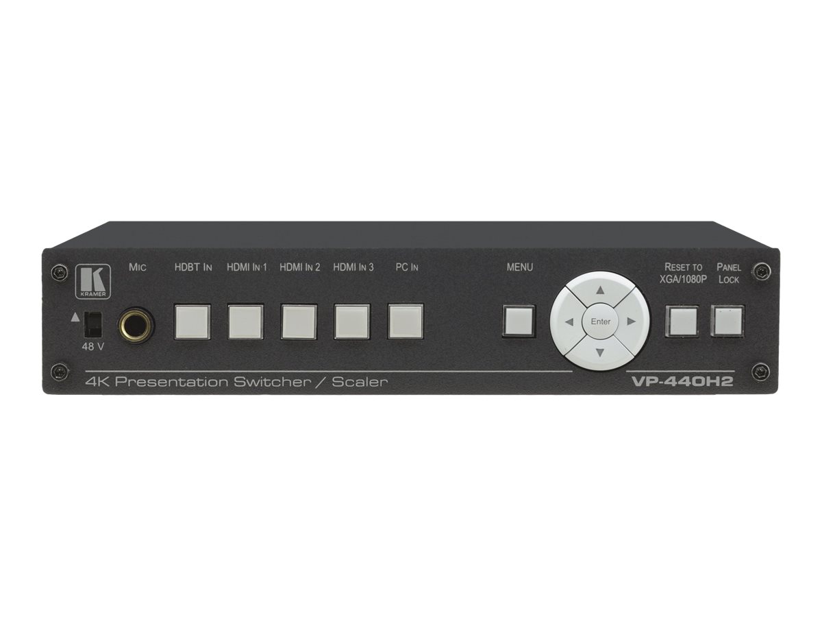 Kramer VP-440H2 - Video switcher / scaler / HDBaseT converter