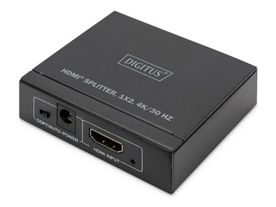 DIGITUS HDMI Splitter 1x2 4K/30Hz schwarz - DS-45340