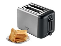 Bosch DesignLine TAT3P420DE Brødrister Rustfrit stål