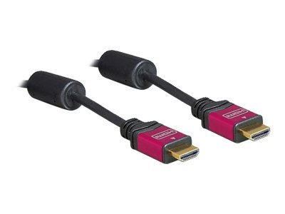 DELOCK HDMI Kabel High Speed A -> A St/St 3.00m Premi - 84334