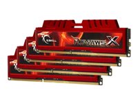 G.Skill Ripjaws-X DDR3  32GB kit 1600MHz CL10  Ikke-ECC