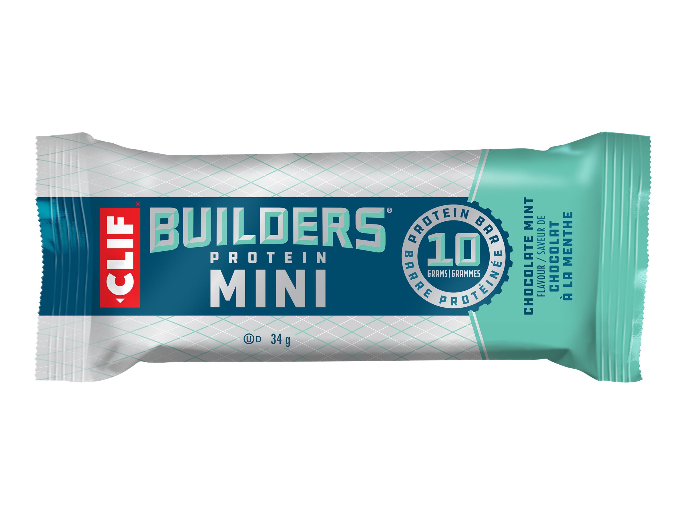 CLIF Builders Mini Protein Bars - Chocolate Mint - 10x34
