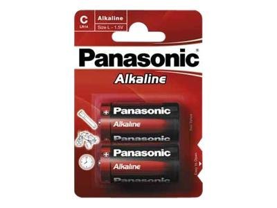 Image of Panasonic Alkaline Power LR14AP/2BP battery - 2 x C - Alkaline