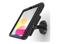 Compulocks iPad 10th-11th (A16) Gen PowerMove Bow Tilting Wall Mount Black mounting kit - for tablet - tilting