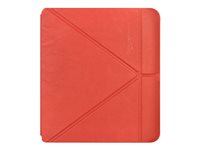 Kobo Beskyttelsescover To eBook læser Poppy rød Polyuretan-læder