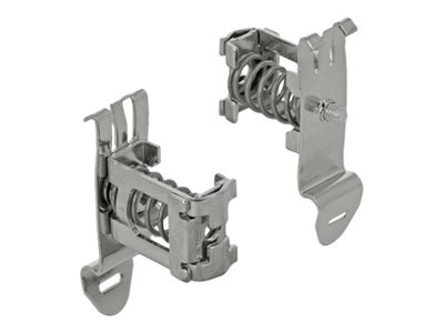 4043619664405 - DELOCK Schirmklemme für Hutschiene - Kabeldurchm 3 - 8mm