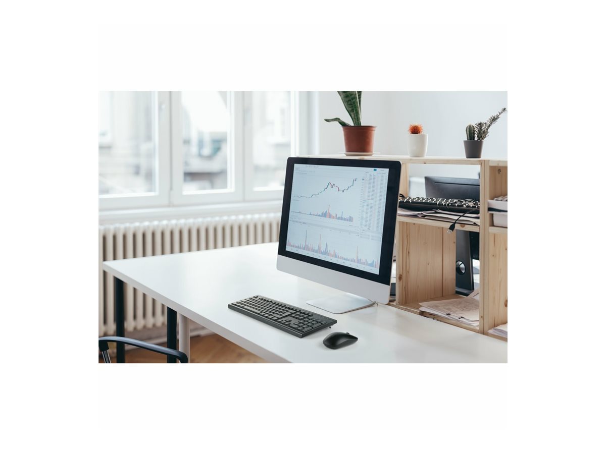 Kensington KM150 EQ - klávesnice a sada myši full size - QWERTY - italská Vstupní zařízení – foto 3