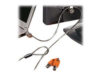 Kensington Twin MicroSaver Custom Notebook Lock Supervisor keyed security cable Product shot  74351