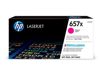HP 657X LJ Toner Cartouche Magenta HY