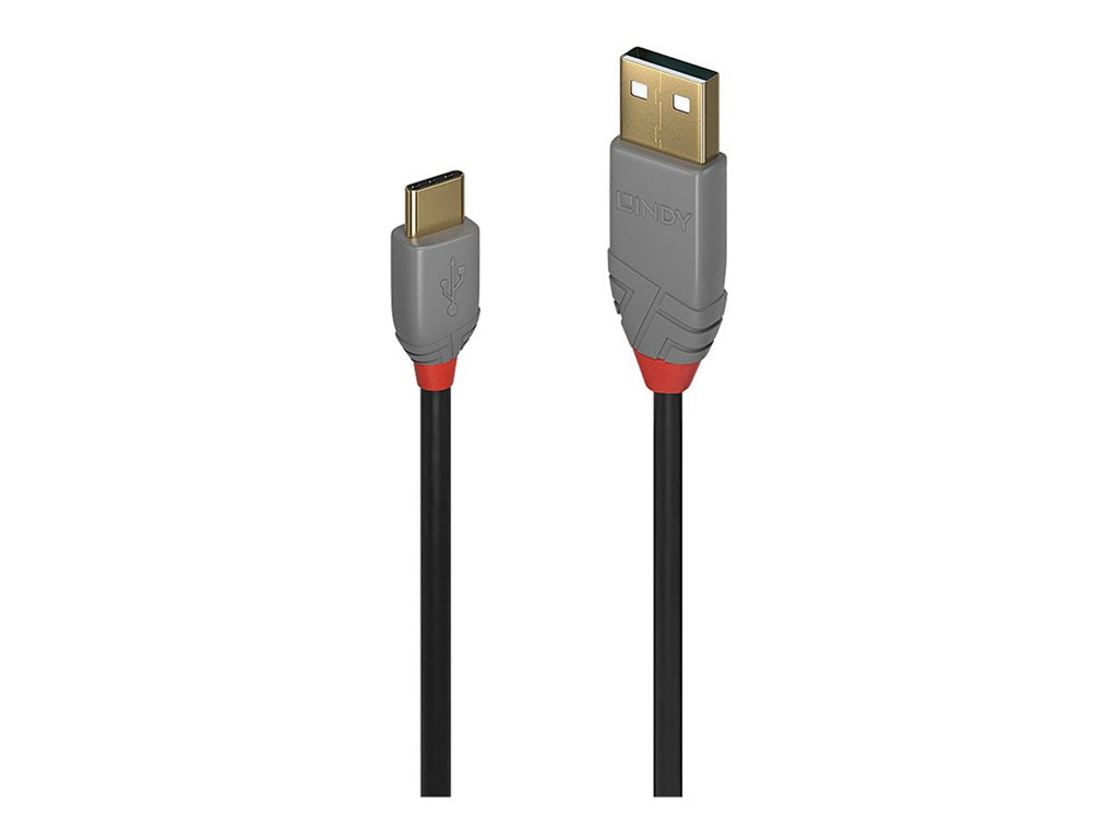 C ble USB 2.0 Type A vers C, Anthra Line, 0.5m