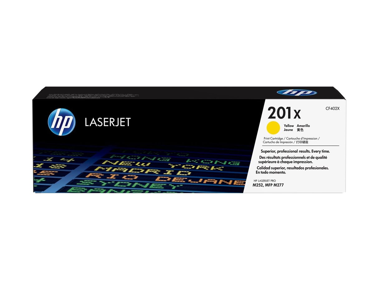 HP 201X Tonercartridge yellow