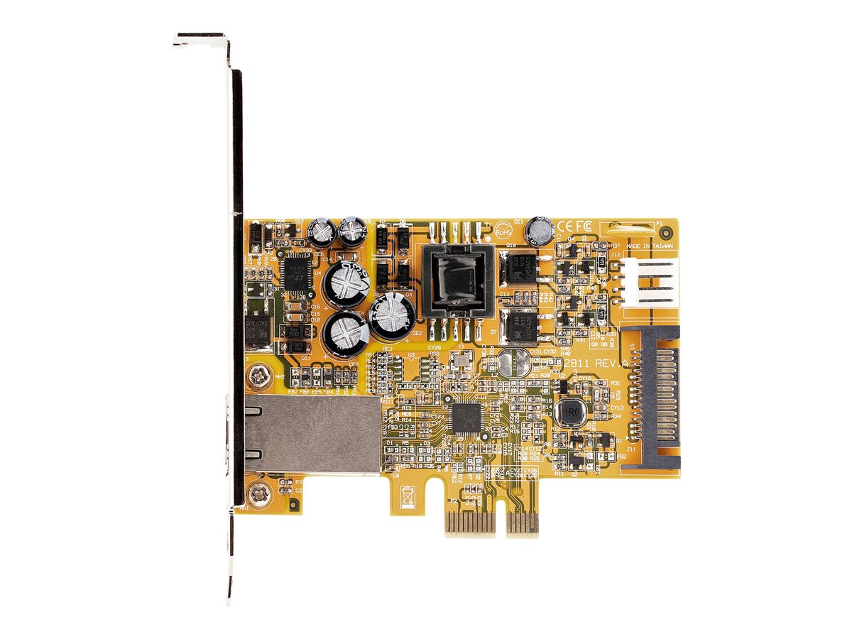 StarTech.com 1 Port 2.5Gbps PoE Network Card, PCIe Ethernet Card w/RJ45 Port, 30W 802.3at PoE NIC for Desktops/Servers, Network PoE LAN Adapter w/Low-Profile Bracket Included - NBASE-T, Windows/Linux Support (ST1000PEXPSE) - síťový adaptér - PCIe 2.1 - 2.5GBase-T (PoE+) x 1 – foto 5