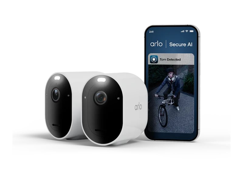 ARLO PRO 6, 2K+ 2-PACK, WITH DUAL CHARGE & BATTERY