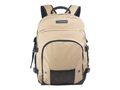TechProducts360 Tech Pack Notebook carrying backpack 16INCH khaki