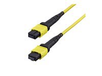 Startech - Patch cable - MTP/MPO-16 single-mode (F) to MTP/MPO-16 single-mode (F) - 2 m 