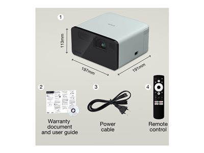 EPSON EF-21G Laser Projector 1.000lm, EPSON V11HB35340  (BILD6)