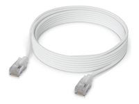 Ubiquiti UniFi CAT 6a Afskærmet 3m Patchkabel Hvid