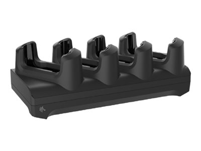 Zebra 4-Slot Charge Only Non-Locking Cradle - handheld charging stand + power adapter