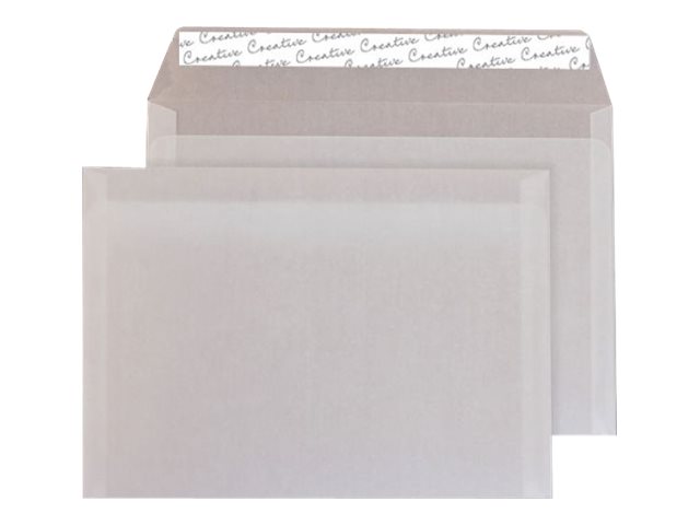 Blake Creative Senses Envelope International C5 162 X 229 Mm Open Side Translucent White Pack Of 20
