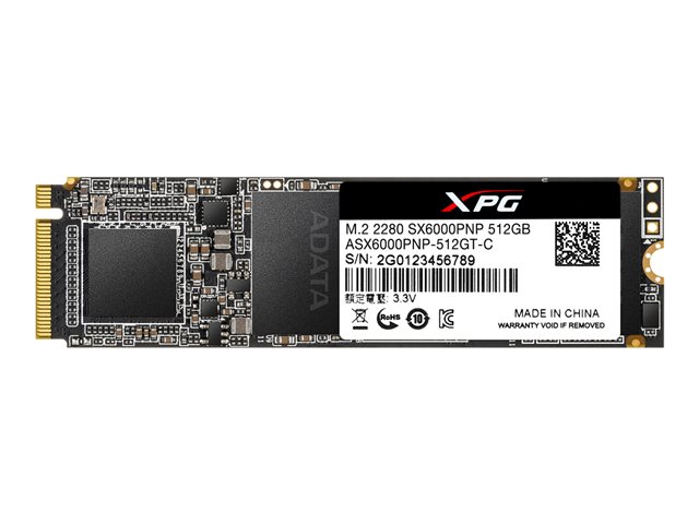 Dysk SSD ADATA XPG SX6000 PRO 1TB M.2 PCIe NVMe (2100/1400 MB/s) 2280, 3D TLC NAND