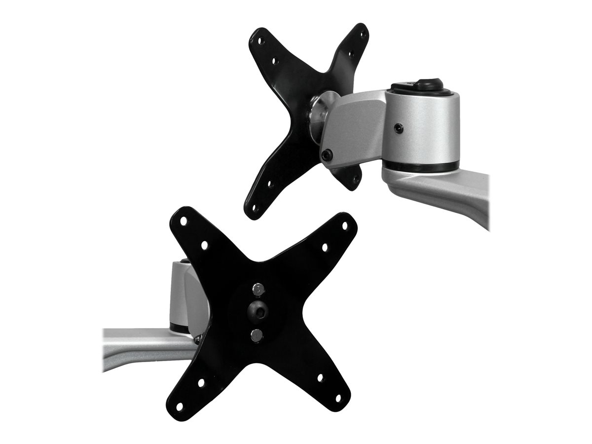 StarTech.com Desk Mount Dual Monitor Arm - Full Motion Articulating Arms - Premium Dual Monitor Stand - For up to 30" (19.8lb/9kg) VESA Mount Monitors - Tool-less Assembly - Steel & Aluminum montážní sada - plný pohyb - pro Displej LCD - černá, stříbrná – foto 13