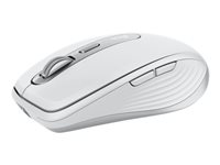 Logitech MX Anywhere 3 for Mac - Mouse - laser - 6 buttons - wireless - Bluetooth - USB wireless receiver - pale grey