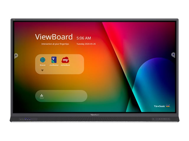 Viewsonic Viewboard Ifp6552 1a Ifp52 Series 65 Class 655 Viewable Led Backlit Lcd Display 4k For Interactive Communication