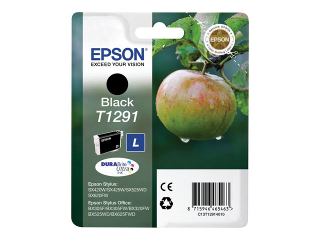 Image of Epson T1291 - L size - black - original - ink cartridge