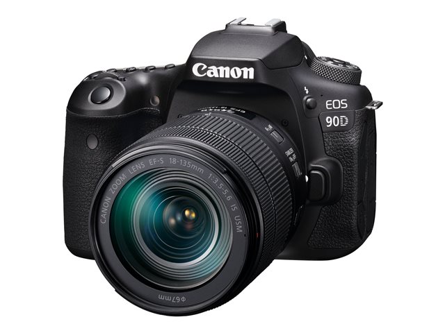 Image of Canon EOS 90D - digital camera EF-S 18-135mm IS USM lens