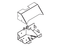 Wiremold OFR Series Overfloor 2400 Raceway Transition