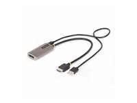 StarTech.com HDMI to DisplayPort Adapter, 8K 60Hz, Active Video Converter