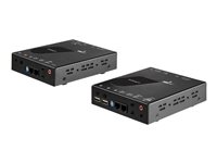 StarTech.com HDMI KVM Extender over IP Network - 4K 30Hz HDMI and USB over IP LAN or Cat5/Cat6  (100m/330ft) - Remote KVM Console Video/audio ekspander