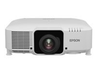 Epson EB-PU2010W - 3LCD projector - 10000 lumens (white) - 10000 lumens (colour) - WUXGA (1920 x 1200) - 16:10 - 1080p - LAN - white