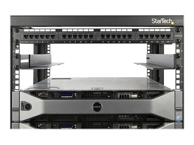 StarTech.com Rails pour rack de serveur 1U - Support de montage universel -  Ajustable a 99 cm (