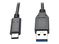 Eaton Tripp Lite Series USB-C to USB-A Cable (M/M), USB 3.2 Gen 2 (10 Gbps), Thunderbolt 3 Compatible, 3 ft. (0.91 m)