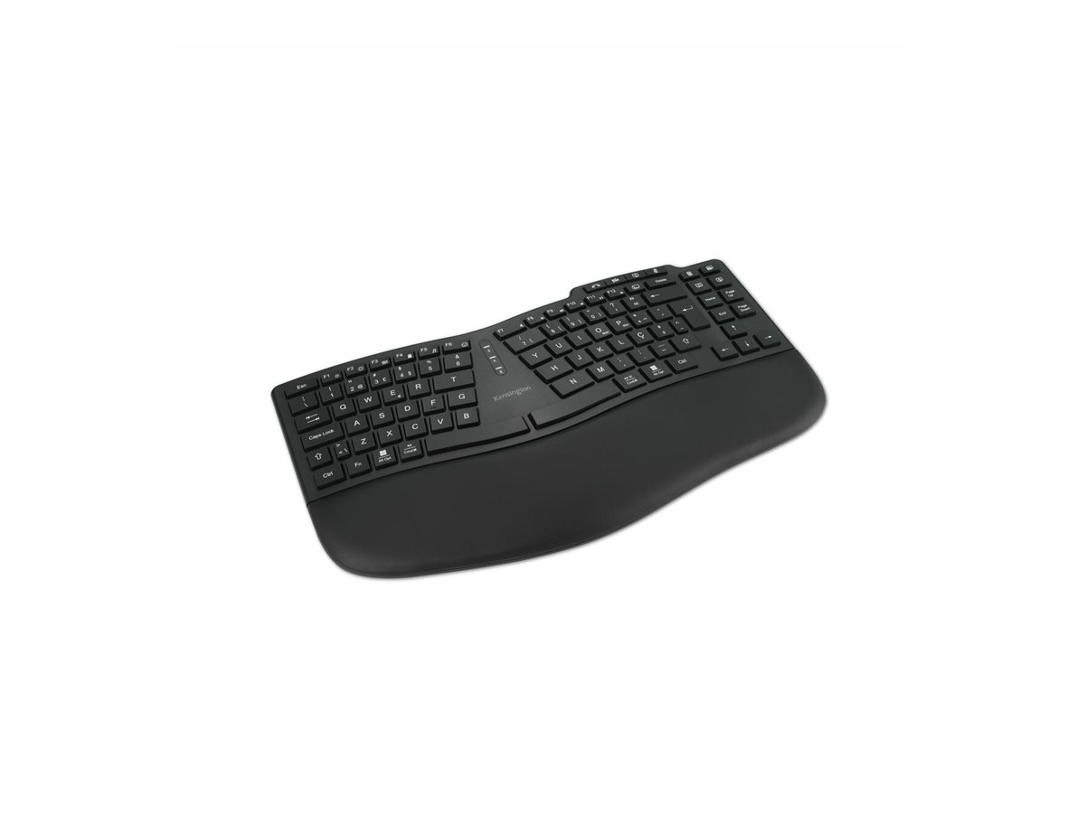 Kensington Pro Fit Ergo - klávesnice - dobíjecí compact TKL - QWERTY - portugalská - černá Vstupní zařízení – foto 2