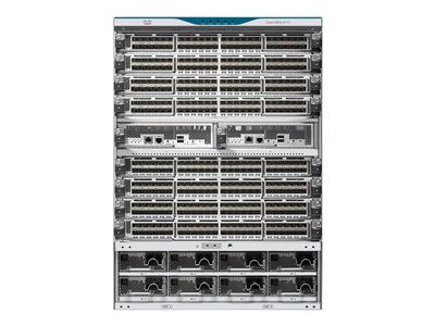 Cisco MDS 9710 Multilayer Director - Enhanced Config - switch - managed - rack-mountable - with 2 x Cisco MDS 9700 Series Supervisor-1 Module, 6x Cisco MDS 9710 Crossbar Switching Fabric-1 Module