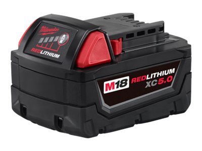 Milwaukee M18 REDLITHIUM XC5.0 Battery Li-Ion 5 Ah